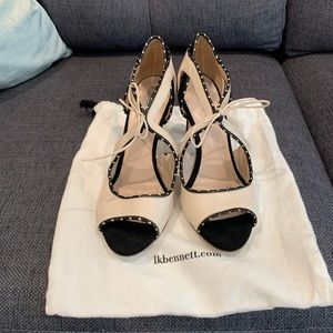 Black & White Cut Out L.K. Bennett Heels